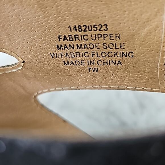 Womens Sz 7W Black Witchy Whimsigoth Goth Lace Up Block Heel - Picture 2 of 14